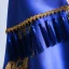 Chinese style Royal Blue Cathedral Train Evening Dresses  2018 Trumpet / Mermaid High Neck With Cloak Embroidered Charmeuse Evening Party Formal Dresses