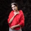 Classique Élégant Rouge châle 2020 Hiver Polyester Carrés épaules Mariage Soirée Promo Châles Accessorize
