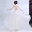 Chic / Beautiful Candy Pink Evening Dresses  2017 A-Line / Princess U-Neck Lace Butterfly Appliques Backless Evening Party Formal Dresses