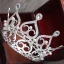Chic / Beautiful Silver Bridal Jewelry 2017 Metal Beading Crystal Pearl Rhinestone Headpieces Wedding Prom Accessories