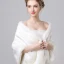 Rouge Fausse Fourrure Châles Mariage Soirée Promo 2017
