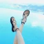 Bohemia Brown Womens Sandals 2019 Summer Beach Outdoor / Garden Open / Peep Toe Strappy X-Strap Flat Sandals Womens Shoes