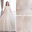 Klassisk Eleganta Vita Balklänning Extra Stor Storlek Bröllopsklänningar 2019 Appliqués Halterneck Spets Tyll Axelbandslös Chapel Train Bröllop