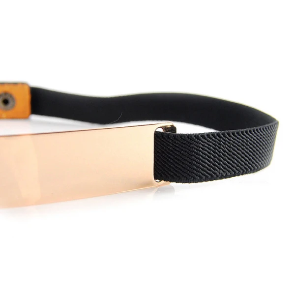 Modest / Simple Black Prom Belt 2020 Metal Buckle Cocktail Party Evening Party Accessories