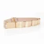 Modern / Fashion Black Prom Belt 2020 Metal Striped Buckle Cocktail Party Evening Party Accessories