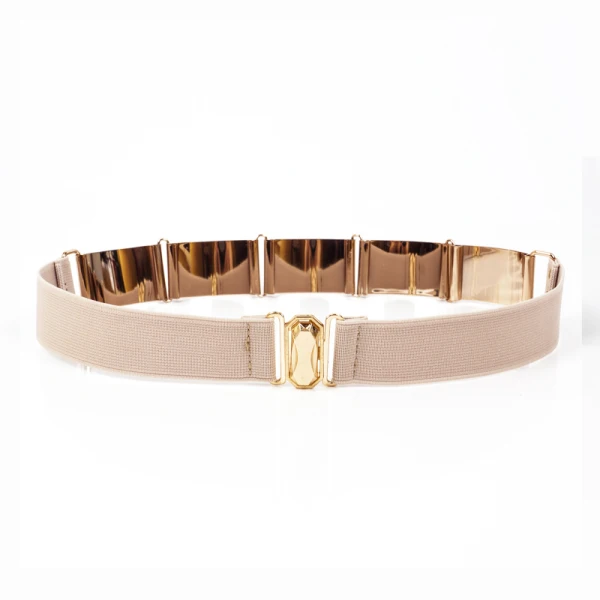 Modern / Fashion Black Prom Belt 2020 Metal Striped Buckle Cocktail Party Evening Party Accessories