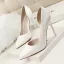 Modest / Simple Orange Evening Party Patent Leather Pumps 2022 10 cm Stiletto Heels Pointed Toe Womens Shoes High Heels