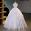 Charmant Lavande Volants en Cascade Faux Diamant Paillettes Robe De Bal 2023 Robe Boule Encolure Carrée Manches Courtes Dos Nu Longue Promo Robe De Ceremonie