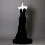 Sexy Black With Shawl Appliques Velvet Prom Dresses 2025 Trumpet / Mermaid Strapless Sleeveless Backless Sweep Train Formal Dresses