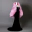Sexy Black With Shawl Appliques Velvet Prom Dresses 2025 Trumpet / Mermaid Strapless Sleeveless Backless Sweep Train Formal Dresses