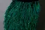 Charming Dark Green Tassel Velvet Prom Dresses 2025 Trumpet / Mermaid Off-The-Shoulder Short Sleeve Backless Sweep Train Formal Dresses