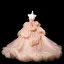 Luxus / Herrlich Rosa Perlenstickerei Perle Applikationen Ballkleider 2025 Ballkleid Bandeau Ärmellos Rückenfreies Lange Festliche Kleider