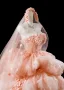 Luxus / Herrlich Rosa Perlenstickerei Perle Applikationen Ballkleider 2025 Ballkleid Bandeau Ärmellos Rückenfreies Lange Festliche Kleider