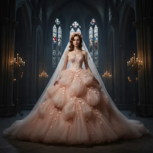 Luxus / Herrlich Rosa Perlenstickerei Perle Applikationen Ballkleider 2025 Ballkleid Bandeau Ärmellos Rückenfreies Lange Festliche Kleider