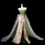 Flower Fairy Sage Green Beading Pearl Appliques Split Front Prom Dresses 2025 Trumpet / Mermaid Strapless Sleeveless Backless Sweep Train Formal Dresses