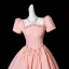 Elegante Rosa Perle Applikationen Satin Ballkleider 2025 Ballkleid Eckiger Ausschnitt Kurze Ärmel Rückenfreies Lange Festliche Kleider