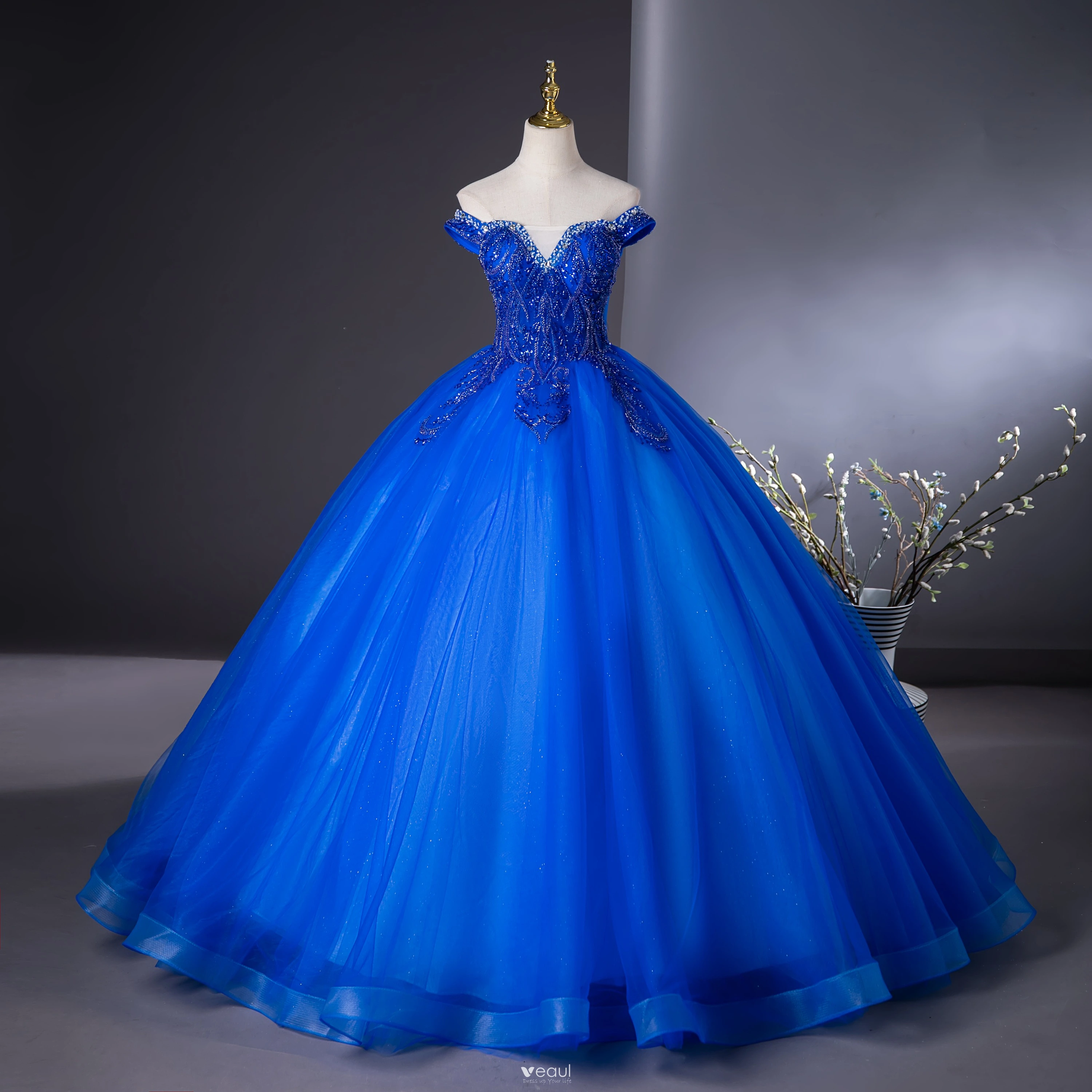 Prom Dresses Vestidos De Fiesta Vintage Lace Zulily Vestidos De Fiesta  Vintage Retro Royal Blue Beading
