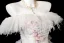 Elegante Weiß Applikationen Pailletten Quaste Ballkleider 2025 Ballkleid Bandeau Ärmellos Rückenfreies Lange Festliche Kleider