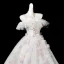 Elegante Weiß Applikationen Pailletten Quaste Ballkleider 2025 Ballkleid Bandeau Ärmellos Rückenfreies Lange Festliche Kleider