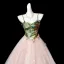 Edles Rosa Applikationen Pailletten Ballkleider 2025 Ballkleid Spaghettiträger Ärmellos Rückenfreies Lange Festliche Kleider