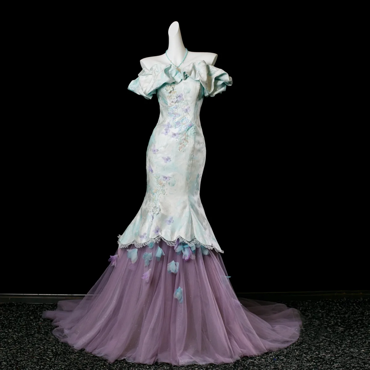 Valeria Sexy Trumpet/Mermaid Prom Dresses with Beading Sequins main image 0