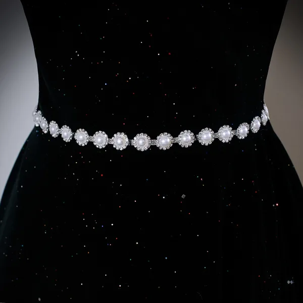 Élégant Noire Perle Paillettes Faux Diamant Robe De Bal 2025 Robe Boule Encolure Carrée Manches Courtes Dos Nu Longue Robe De Ceremonie