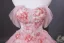Lovely Blushing Pink Pearl Appliques Prom Dresses 2026 Ball Gown Strapless Sleeveless Backless Floor-Length / Long Formal Dresses