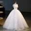 Chic / Beautiful White Butterfly Appliques Prom Dresses 2023 Ball Gown Spaghetti Straps Sleeveless Backless Floor-Length / Long Prom Formal Dresses