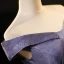 Chic / Belle Dégradé De Couleur Lavande Glitter Paillettes Robe De Bal 2023 Princesse De l'épaule Sans Manches Longue Robe De Ceremonie