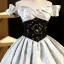 Elegant Sky Blue Beading Prom Dresses 2023 Ball Gown Off-The-Shoulder Short Sleeve Backless Floor-Length / Long Formal Dresses