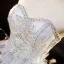 Haut de Gamme Sexy Argenté Gris Perlage Paillettes Plumes Robe De Fête 2023 Princesse Bustier Sans Manches Dos Nu Thé Longueur Cocktail Soirée Robe De Ceremonie