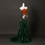 Sparkly Mørk Grønn Beading Paljetter Appliques Selskapskjoler 2025 Trompet / Havfrue Kjæreste Uten Ermer Ryggløse Feie Tog Aften Formelle Kjoler