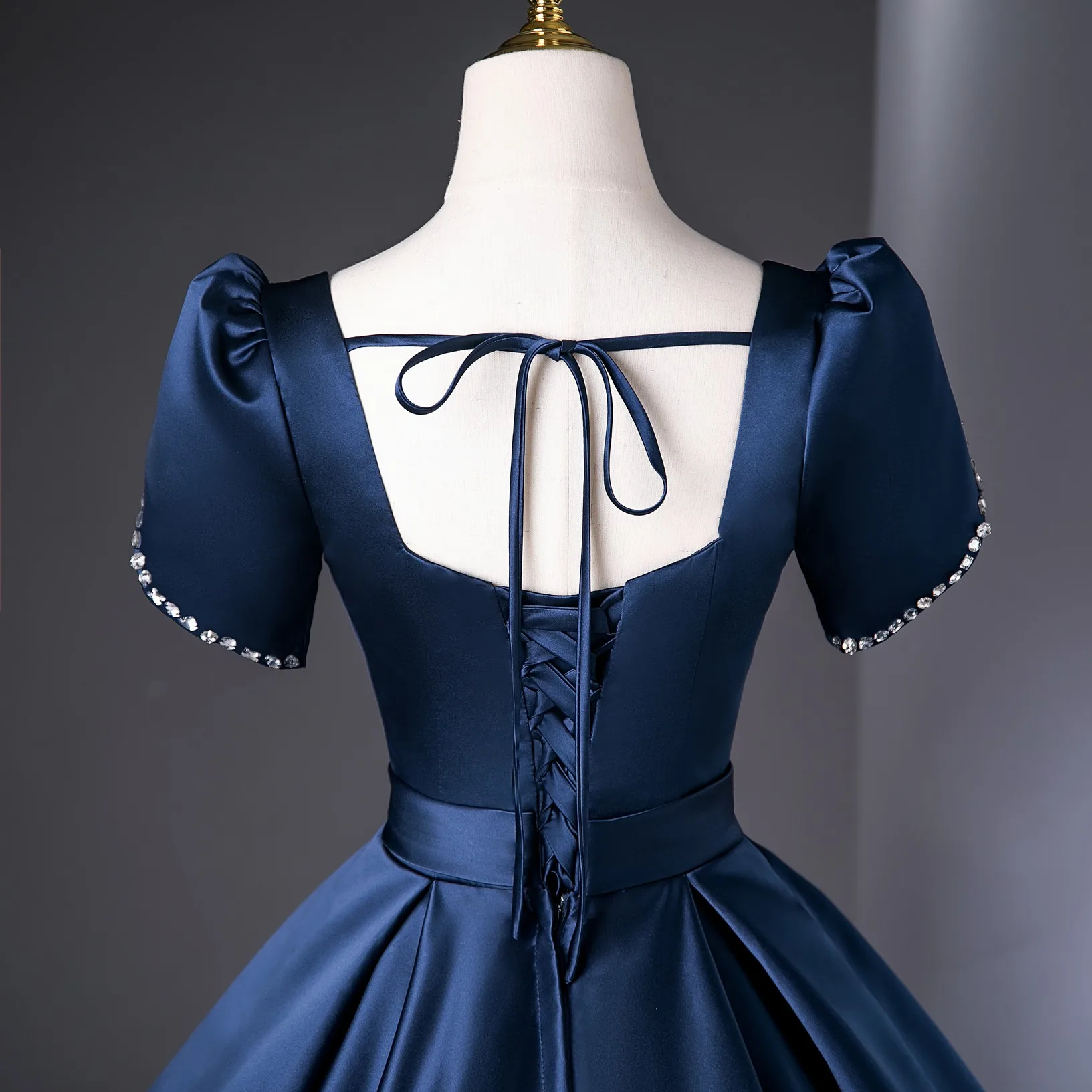 green emerald velvet dress Off the Shoulder Short Navy Blue Prom Dresses, Short Off Shoulder Dark –  jbydress