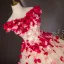 Flower Fairy Champagne Appliques Ball Gown Prom Dresses 2024 Strapless Sleeveless Backless Floor-Length / Long Prom Formal Dresses