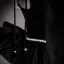 Fashion Black Pearl Satin Prom Dresses 2023 A-Line / Princess Spaghetti Straps Sleeveless Backless Bow Floor-Length / Long Formal Dresses