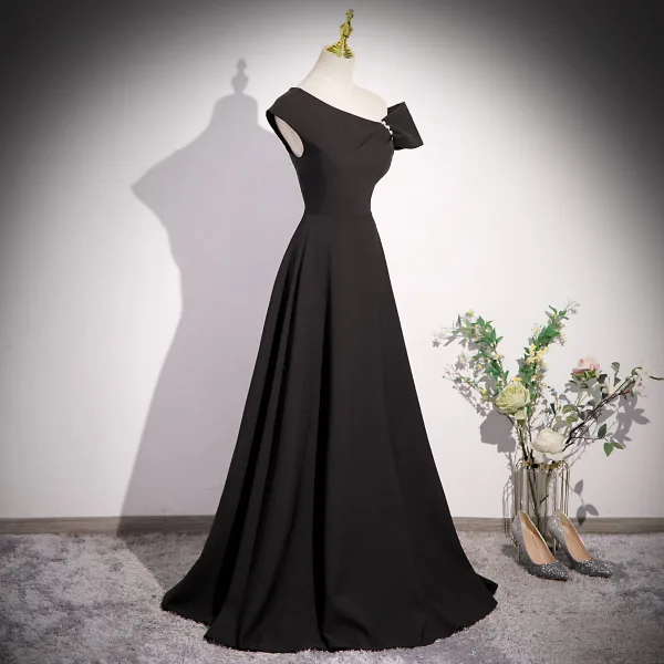 modest backless dress 3/4 Sleeve Modest Wedding Dresses Backless Simple Long Sleeve Wedding Dress  – SheerGirl main image 1