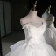 Modern / Fashion White Cascading Ruffles Wedding Dresses 2023 Ball Gown Strapless Bow Sleeveless Backless Floor-Length / Long Wedding