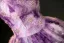 Amazing / Unique Lilac Tassel Rhinestone Sequins Prom Dresses 2025 Ball Gown Off-The-Shoulder Short Sleeve Backless Floor-Length / Long Prom Formal Dresses
