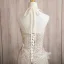 Sparkly Champagne Beading Appliques Prom Dresses 2024 A-Line / Princess Halter Sleeveless Backless Floor-Length / Long Prom Formal Dresses