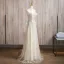 Sparkly Champagne Beading Appliques Prom Dresses 2024 A-Line / Princess Halter Sleeveless Backless Floor-Length / Long Prom Formal Dresses