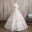 Fashion Champagne Beading Sequins Prom Dresses 2024 Ball Gown High Neck Sleeveless Backless Floor-Length / Long Prom Formal Dresses