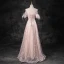 Charmant Rougissant Rose Perlage Paillettes Gland Robe De Bal 2023 Princesse Bustier Sans Manches Dos Nu Longue Promo Robe De Ceremonie