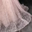Charmant Rougissant Rose Perlage Paillettes Gland Robe De Bal 2023 Princesse Bustier Sans Manches Dos Nu Longue Promo Robe De Ceremonie