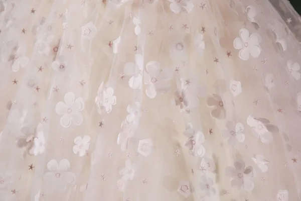 Flower Fairy Blushing Pink Pearl Appliques Prom Dresses 2026 Spaghetti Straps Sleeveless Backless Floor-Length / Long Formal Dresses