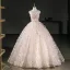 Flower Fairy Blushing Pink Pearl Appliques Prom Dresses 2026 Spaghetti Straps Sleeveless Backless Floor-Length / Long Formal Dresses