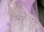 Elegant Lavender Beading Sequins Butterfly Prom Dresses 2026 Ball Gown Off-The-Shoulder Long Sleeve Backless Floor-Length / Long Formal Dresses