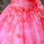 Fancy Fuchsia Beading Appliques Prom Dresses 2025 Ball Gown Off-The-Shoulder Short Sleeve Backless Floor-Length / Long Formal Dresses