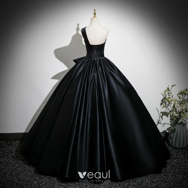 black and white prom dresses 2025 Elegant Spaghetti-Straps Black and White Prom Dress Long With Slit
