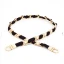 Moderne / Mode Noire de retour Ceinture 2020 Métal Rayé Boucle Cocktail Soirée Accessorize