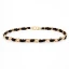 Moderne / Mode Noire de retour Ceinture 2020 Métal Rayé Boucle Cocktail Soirée Accessorize